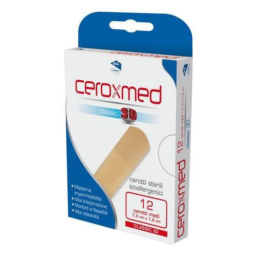 Ceroxmed Classic 3D Formato Medio 12 Cerotti