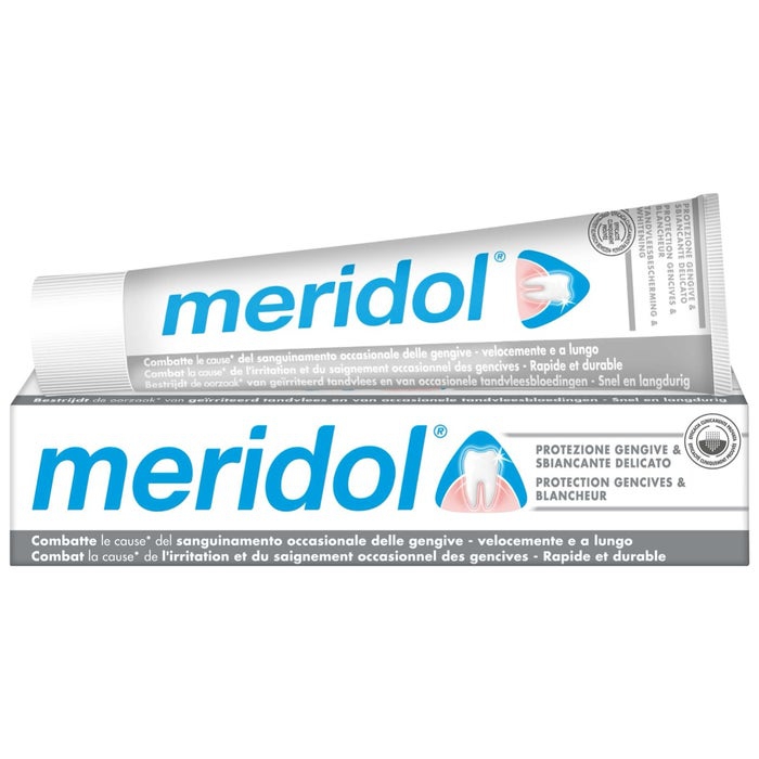 Meridol Whitening Dentifricio Sbiancante Protezione Gengive 75ml