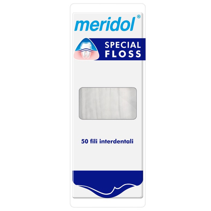 Meridol Special Floss Fili Interdentali 50 Pezzi