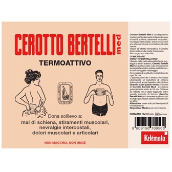 Bertelli Cerotto Med Medio 16x12 5cm