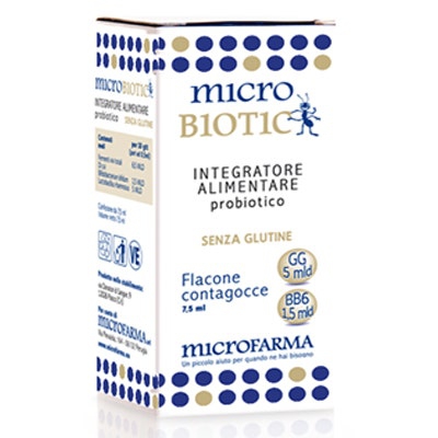 Microbiotic Gocce Integratore Probiotico 7 5 ml