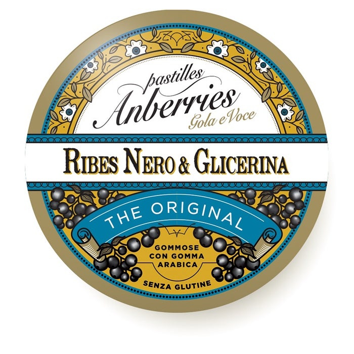 Anberries Classiche Ribes Nero & Glicerina 55g
