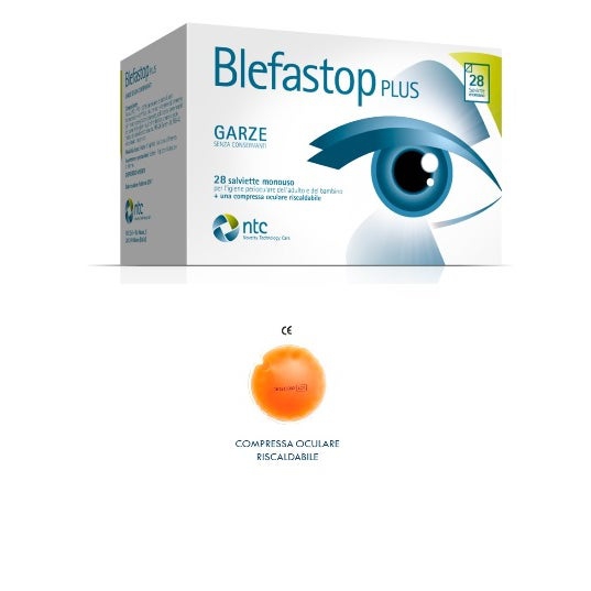 Blefastop Plus Garze Oculari In Cotone Monouso Lenitive 28 Pezzi