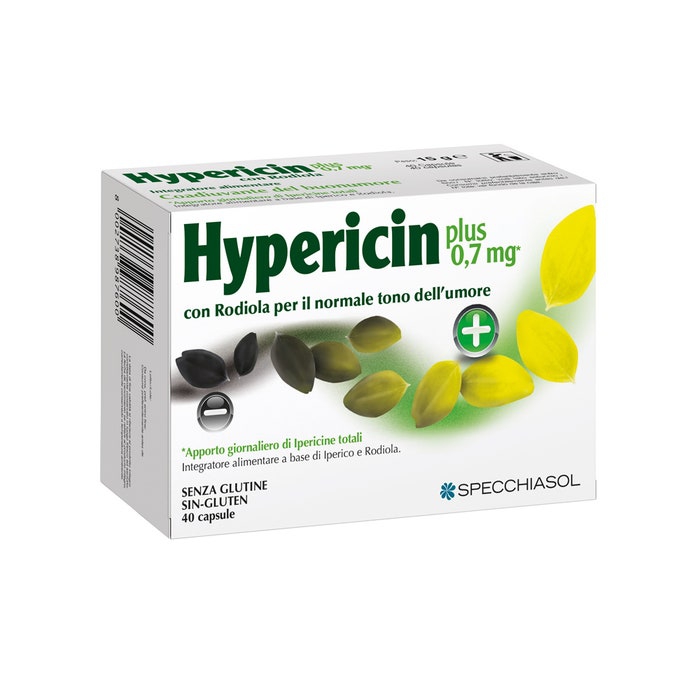 Specchiasol Hypericin Plus Integratore Buonumore 40 Capsule