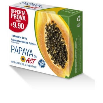 Papaya ACT Integratore Antiossidante 10 Bustine