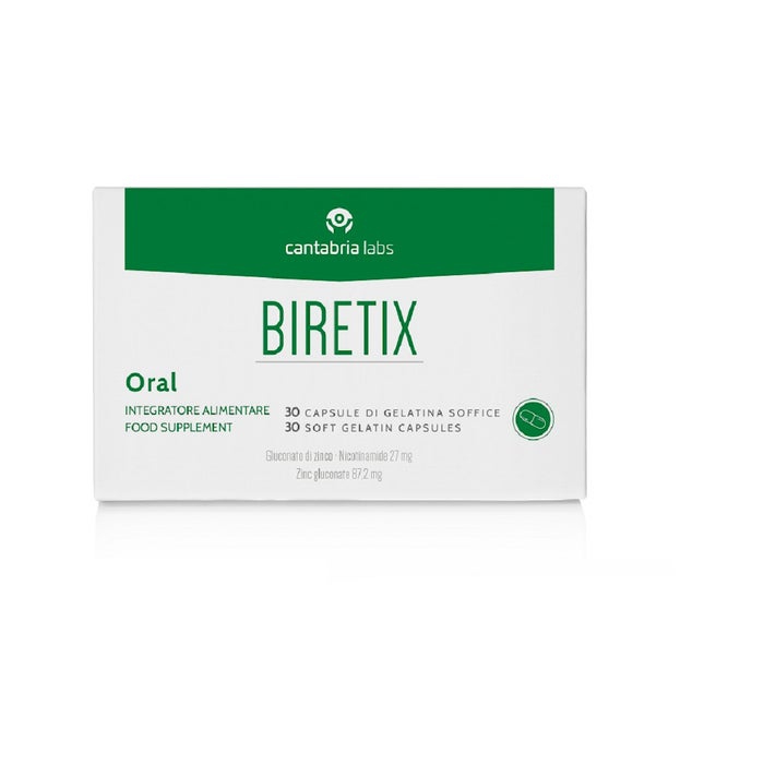 Biretix Oral Integratore Antiossidante 30 Capsule
