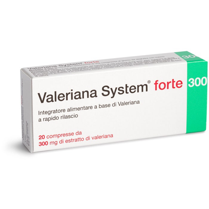 Sanifarma Valeriana System Forte Integratore 20 Compresse