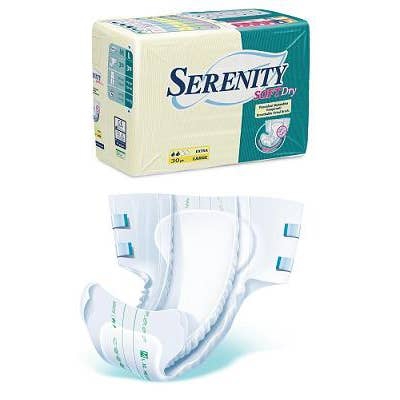 Serenity Soft Dry Pannolone Mutandina Super Taglia L 30 Pezzi