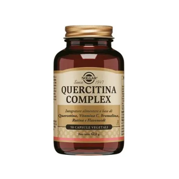 Solgar Quercitina Complex Integratore Alimentare 50 Capsule