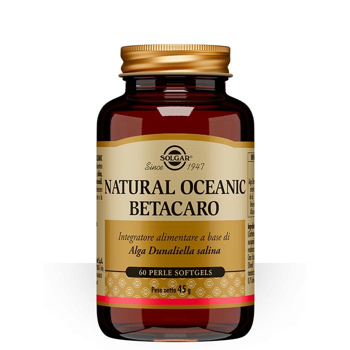 Solgar Natural Oceanic Betacaro 60 Perle Softgels