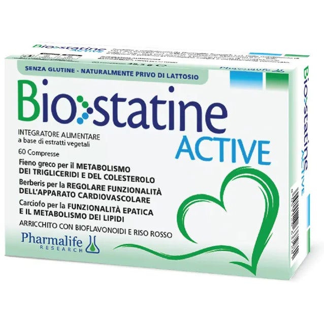 Biostatine Active Integratore Colesterolo 60 Compresse