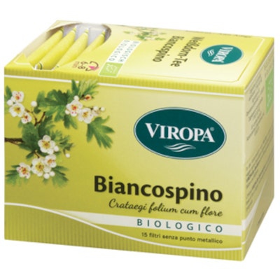Viropa Tisana Biancospino Bio 15 Bustine