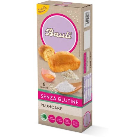 Bauli Plumcake Senza Glutine 6x35g