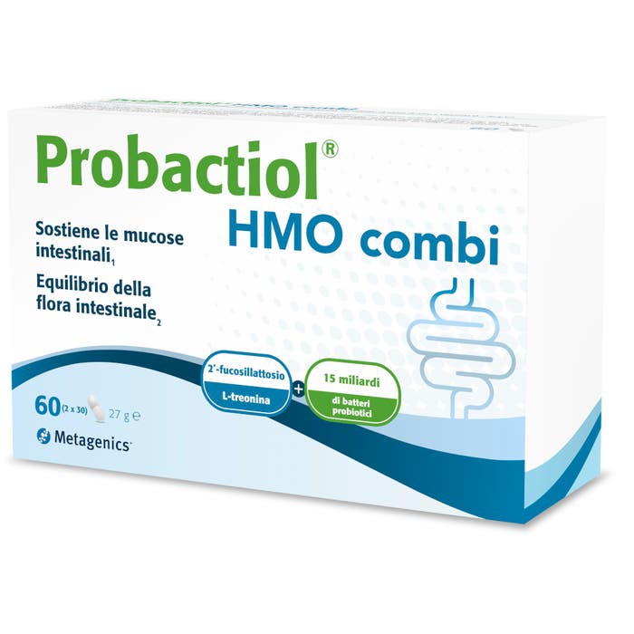 Probactiol HMO Combi Integratore Fermenti Lattici 2x30 Capsule