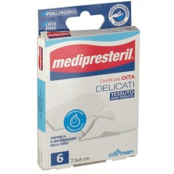 Medipresteril Cerotti Delicati Per Dita 7 5x5 cm 6 Pezzi