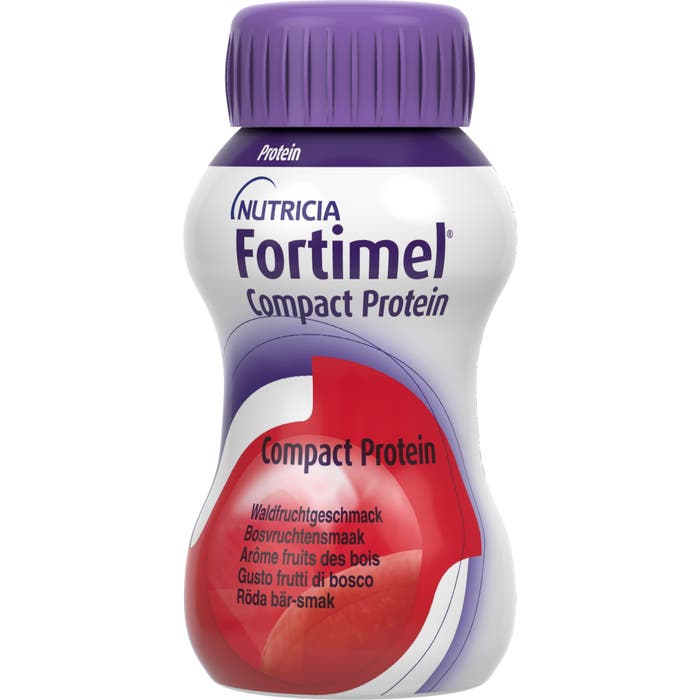 Fortimel Compact Protein Integratore Nutrizionale Gusto Frutti Di Bosco 4x125 ml