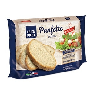 Nutri Free Panfette Pane A Fette Senza Glutine Nuova Ricetta 300 g