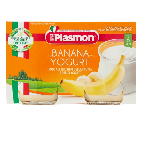 Plasmon Omogeneizzato Yogurt Banana 2x120g