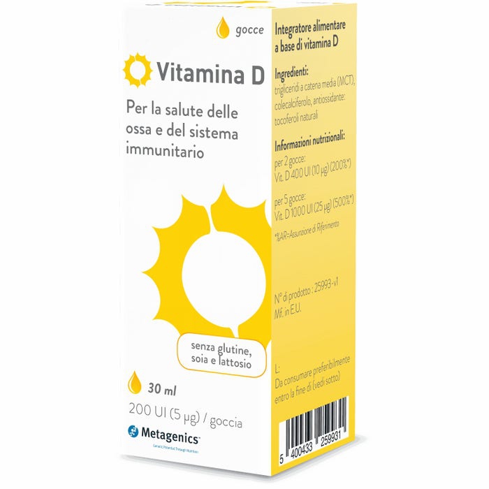 Vitamina D Liquido Integratore 30 ml