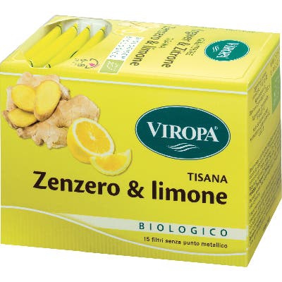 Viropa Tisana Zenzero E Limone Bio 15 Filtri