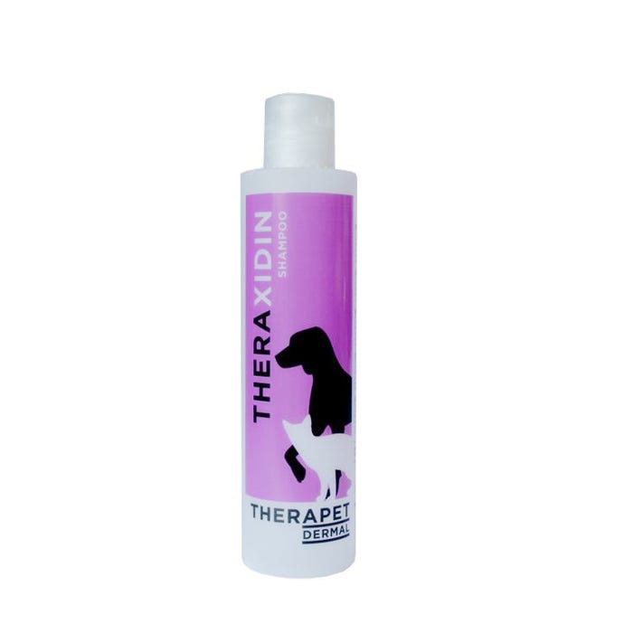 Theraxidin Shampoo Veterinario Per Cani E Gatti Infenzioni Cutanee 200 ml