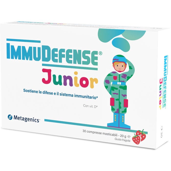 Metagenics Immudefense Junior Integratore Difese Immunitarie Bambini 30 Compress