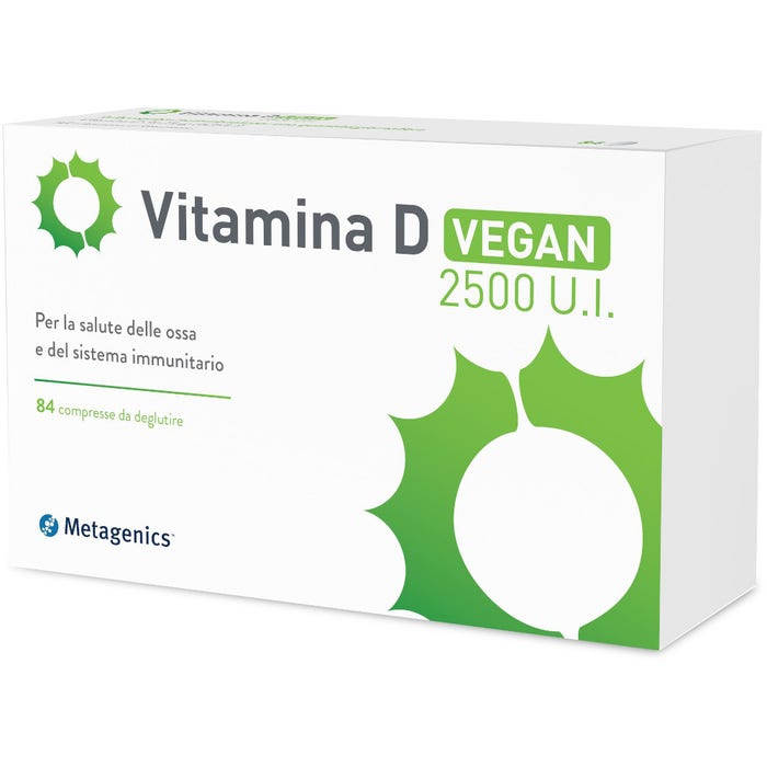 Metagenics Vitamina D 2500 UI Vegan 84 Compresse