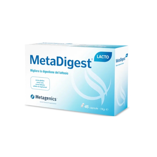 MetaDigest Lacto Integratore Digestione Lattosio 45 Capsule