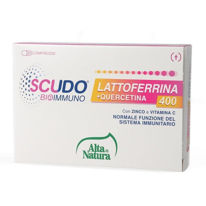 Scudo Lattoferrina + Quercetina 400 30 Compresse