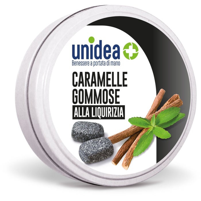 Unidea Caramelle Gommose Liquirizia 40g