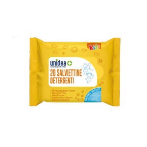 Unidea Kids 20 Salviettine Detergenti Formato Pocket Per Bambini 1 Confezione