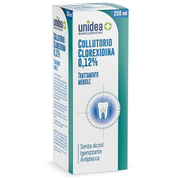 Unidea Collutorio 0 12% Clorexidina 250ml
