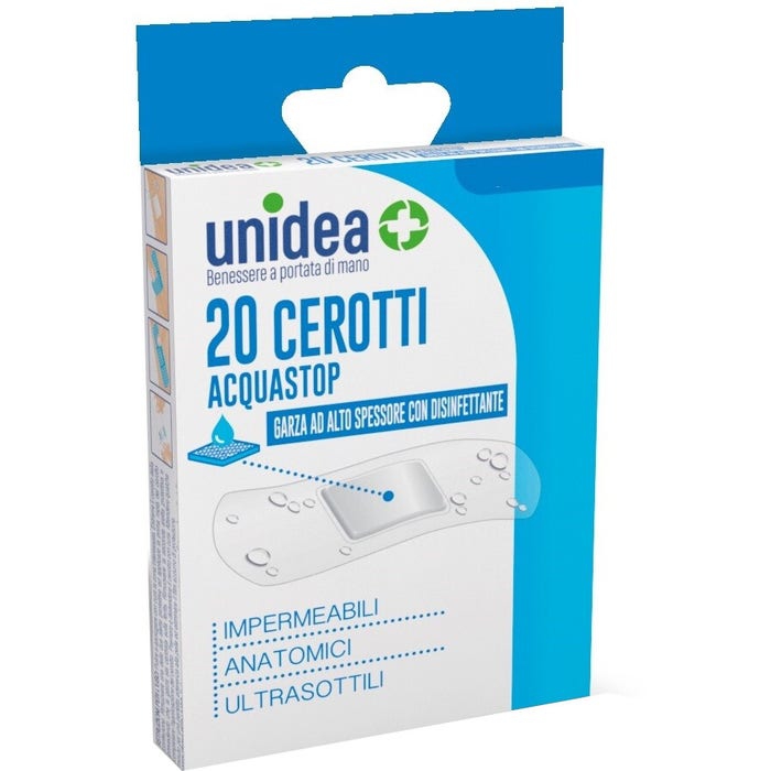 Unidea Cerotti AcquaStop Formati Assortiti 20 Pezzi