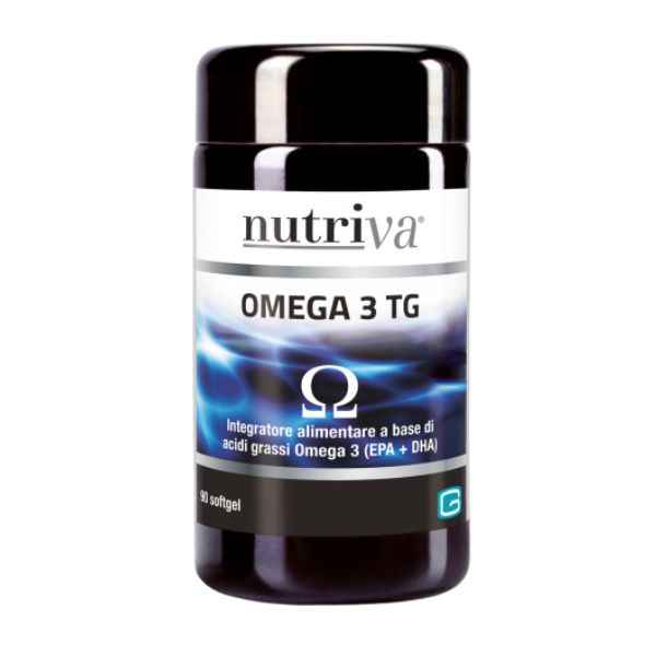Nutriva Omega 3 TG Integratore Olio Di Pesce 90 Compresse Softgel