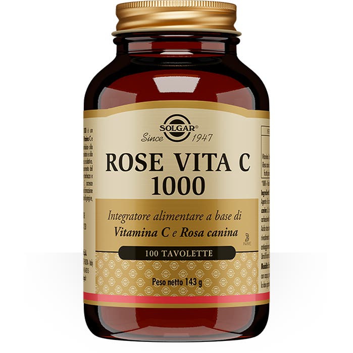 Solgar Rose Vita C 1000 100 Tavolette