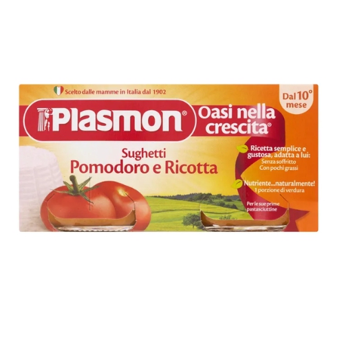Plasmon Sughetto Pomodoro E Ricotta 2x80 g  10m