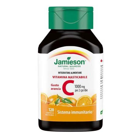 Jamieson Vitamina C Arancia 120 Compresse