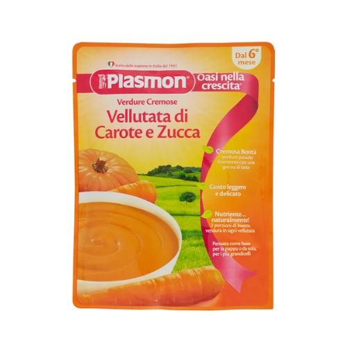 Plasmon Bont Della Mamma Vellutata Carote E Zucca 180 g