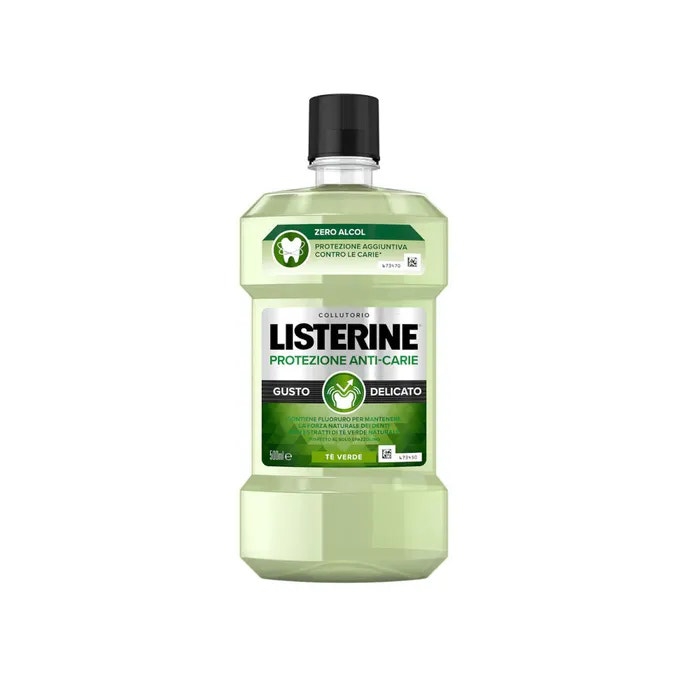 Listerine Protezione Anticarie Collutorio Rinfresca Alito 500 ml