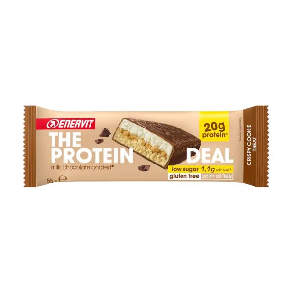 Enervit The Protein Deal Barretta Proteica Gusto Crispy Cookie Treat 55 gr