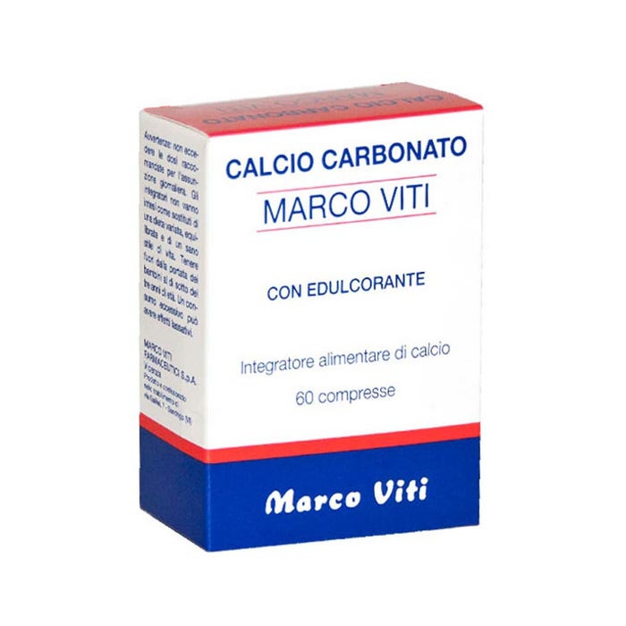 Marco Viti Calcio Carbonato Integratore 60 Compresse
