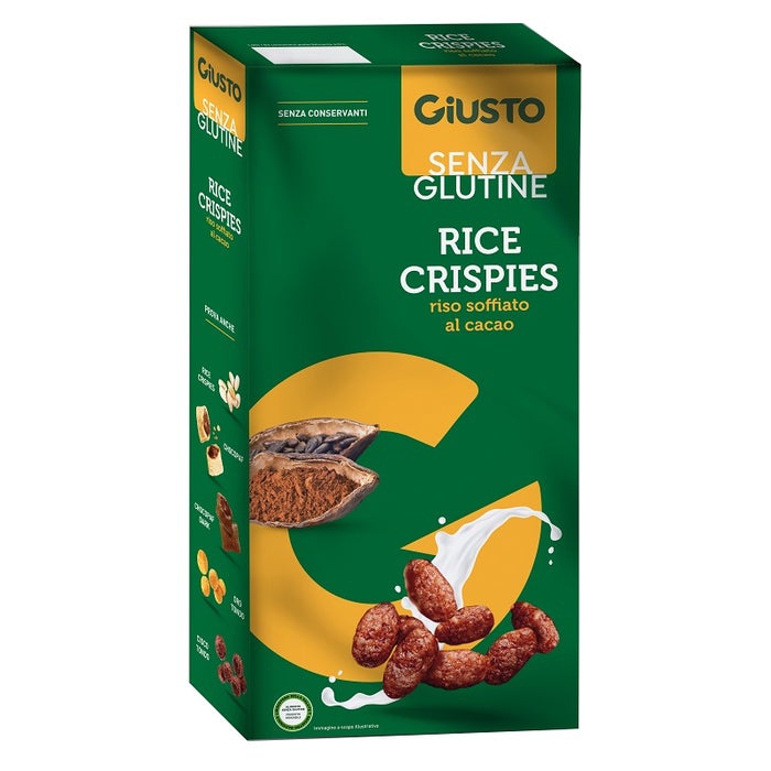 Giusto Senza Glutine Rice Crispies Cacao 250g