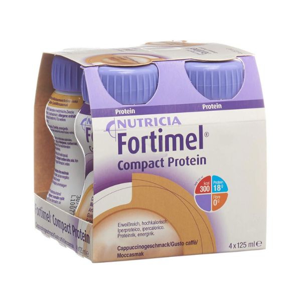 Fortimel Compact Protein Integratore Proteico Al Caff 4x125 ml