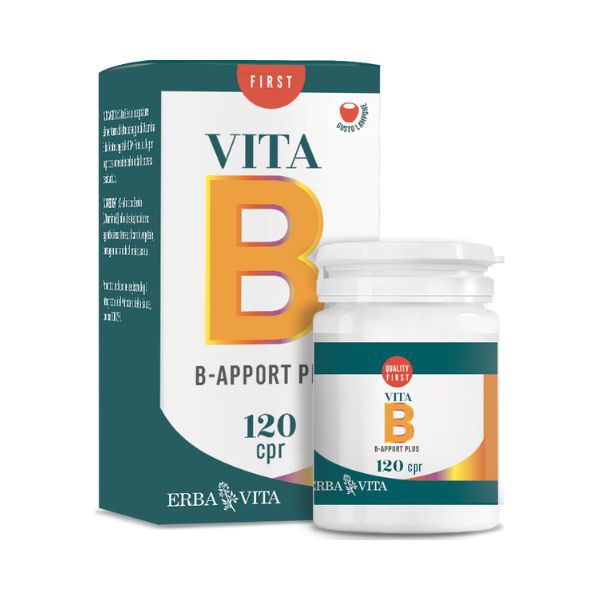 Erba Vita B-Apport Plus Integratore Alimentare Vitamina B 120 Compresse