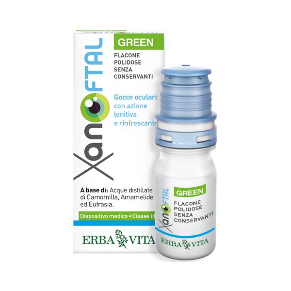 Erba Vita Xanoftal Green Gocce Oculari 10 ml
