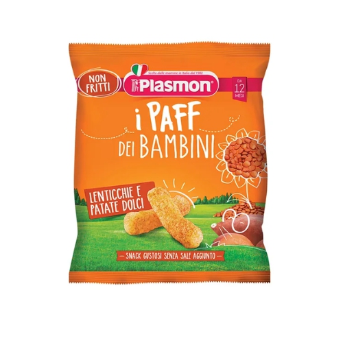Plasmon Paff Dei Bambini Lenticchie E patate Dolci 15g