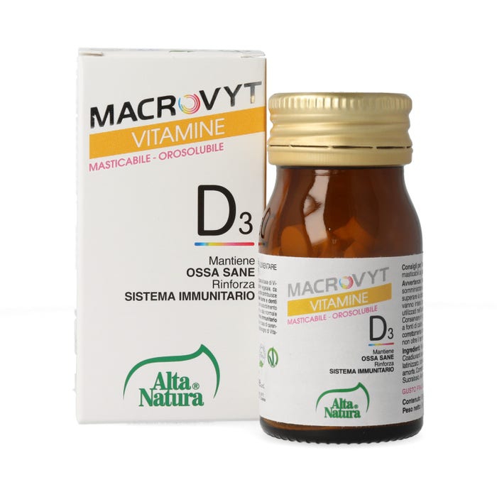 Macrovyt Vitamina D3 60 Compresse Orosolubili