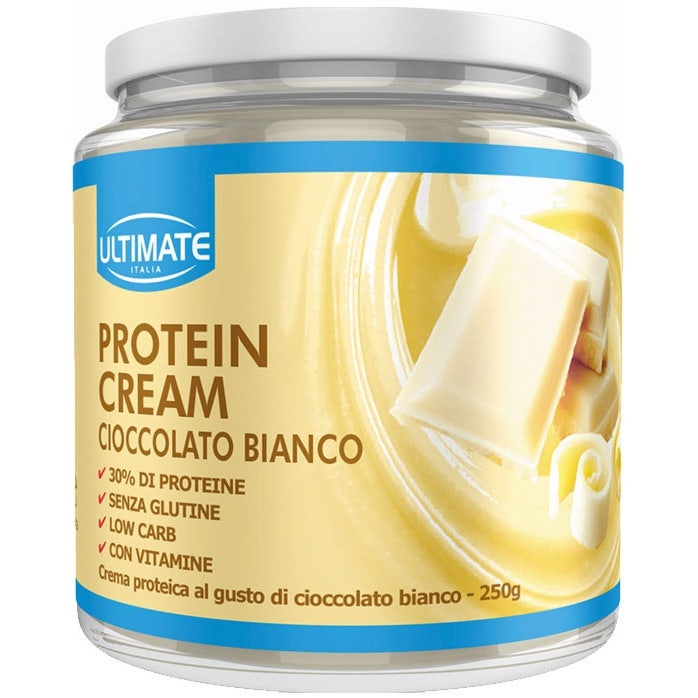 Ultimate Italia Protein Crema Spalmabile Cioccolato Bianco 250 g