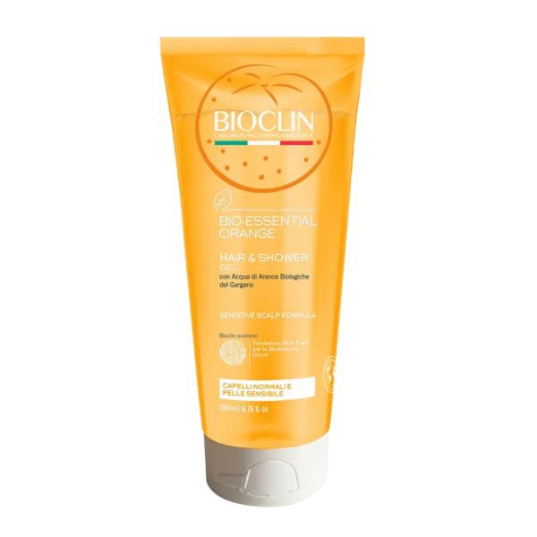 Bioclin Bio Essential Orange Shampoo Doccia Gel per Pelle Sensibile 200ml