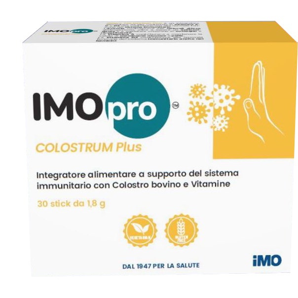 Imopro Colostrum Plus Integratore Per Sistema Immunitario 30 Bustine